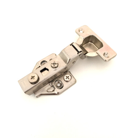 Half Overlay Hydraulic Hinge+Clip-On 3D Base
