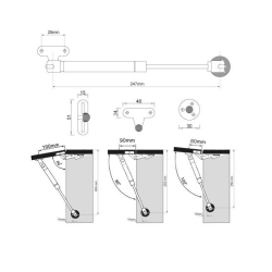 Gas Strut Long
