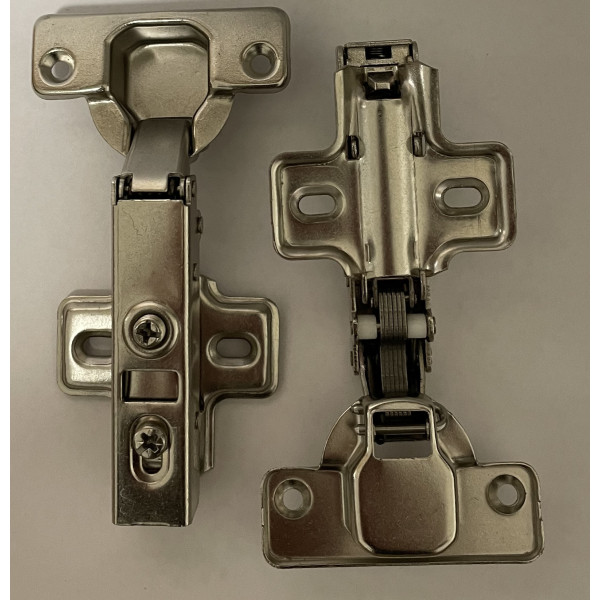 Impact Hydraulic Drop Hinge + Clipped Base